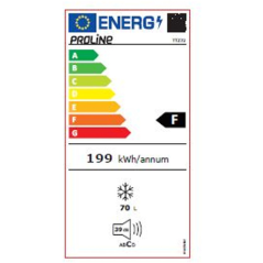 Congelador superior PROLINE TTZ72