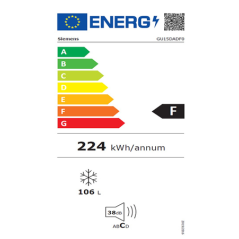 Congélateur top SIEMENS ENCASTRABLE - GU15DADF0