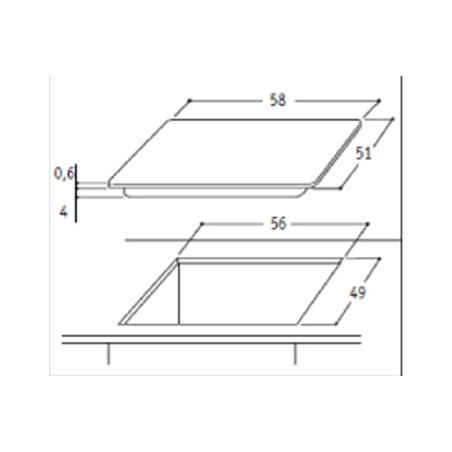 Plaque vitrocéramique WHIRLPOOL AKT8130NE