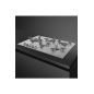 Plaque gaz SMEG PXL675L Plaque gaz SMEG PXL675L
