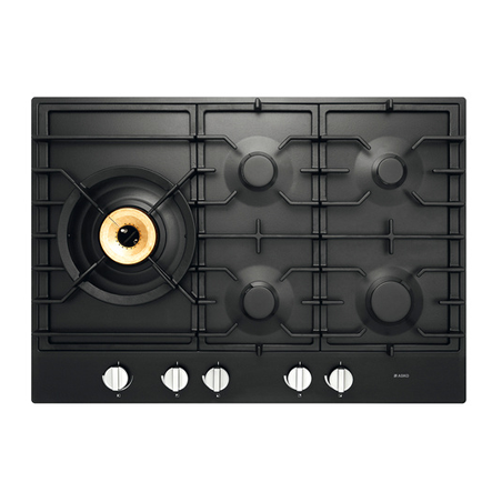 Plaque gaz ASKO HG1776AB NOIR GRAPHITE