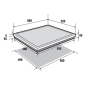 Placa mixta SAUTER SPI6414BM