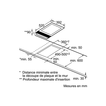 Plaque électrique SIEMENS ET475FYB1E