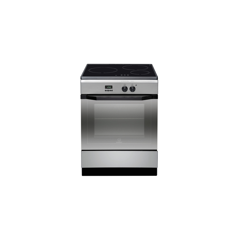 Cuisinière induction INDESIT I631 6C6A. T (X) FR INOX