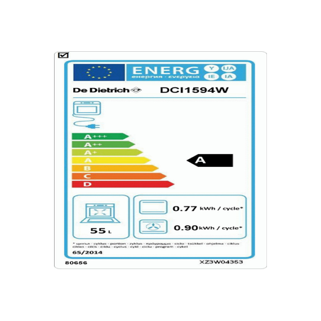 Cocina de inducción DE DIETRICH DCI1594W