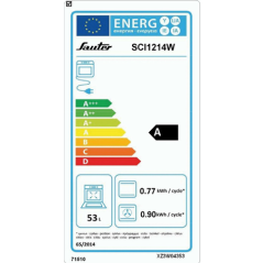 Cocina de inducción SAUTER SCI1214W
