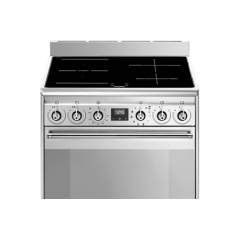 Cuisinière induction SMEG DIVA INOX
