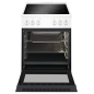 Cuisinière vitrocéramique THOMSON TCC51.4WH BLANC