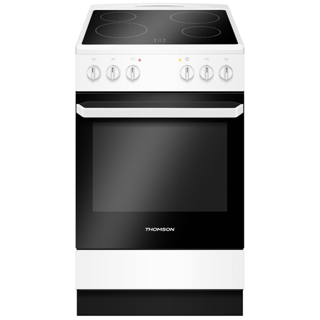 Cuisinière vitrocéramique THOMSON TCC51.4WH BLANC