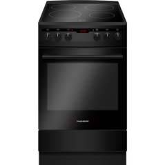 Cuisinière vitrocéramique THOMSON TRMC51.4 BM NOIR MAT