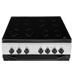 Placa vitrocerámica  Indesit I6V6C1A X FR INOX