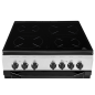 Placa vitrocerámica Indesit I6V6C1A X FR INOX Placa vitrocerámica Indesit I6V6C1A X FR INOX