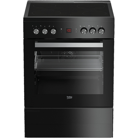 Placa vitrocerámica BEKO FSM6730SBCS