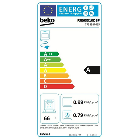 COCINA MIXTA BEKO FSE63310DBP