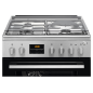 Cuisinière mixte ELECTROLUX EKM648522X INOX Cuisinière mixte ELECTROLUX EKM648522X INOX