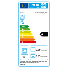 Cocina mixta Indesit I6M6CAG (X)/FR INOX