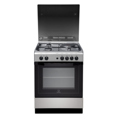 Cuisinière mixte INDESIT I6M6CAG(X)/FR INOX