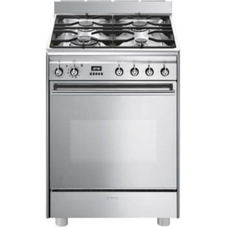 COCINA MIXTA SMEG GP61X9 INOX