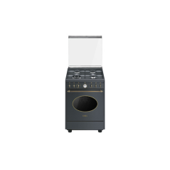 Gaziniere SMEG COLONIALE 60CM GAZ ANTHRACITE - CO68GMA8