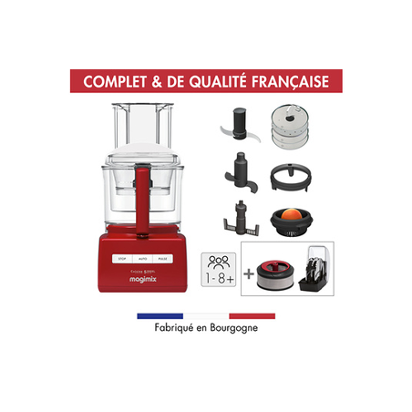 Robot de cocina multifunción MAGIMIX 18713F CS 5200 XL PREMIUM RED