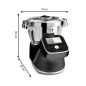 ROBOT DE COCINA MOULINEX I-COMPANION TOUCH PRO HF93D810 ROBOT DE COCINA MOULINEX I-COMPANION TOUCH PRO HF93D810