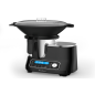 Robot cuiseur MOULINEX CLICKCHEF NOIR + CUISEUR VAPEUR HF456810