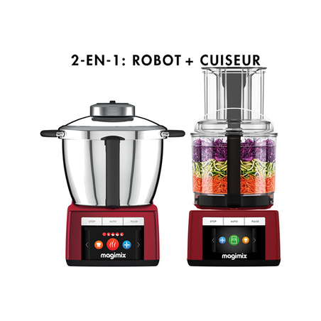 ROBOT DE COCINA MAGIMIX COOK EXPERT ROJO 18904
