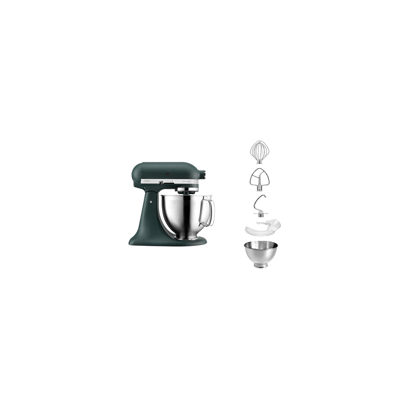 Robot pâtissier KITCHENAID ARTISAN PREMIUM VERT ARDOISE 4,8L- 5KSM185PSEPP