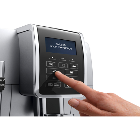 Espresso con MOLINILLO DELONGHI FEB3535.SB DINAMICA