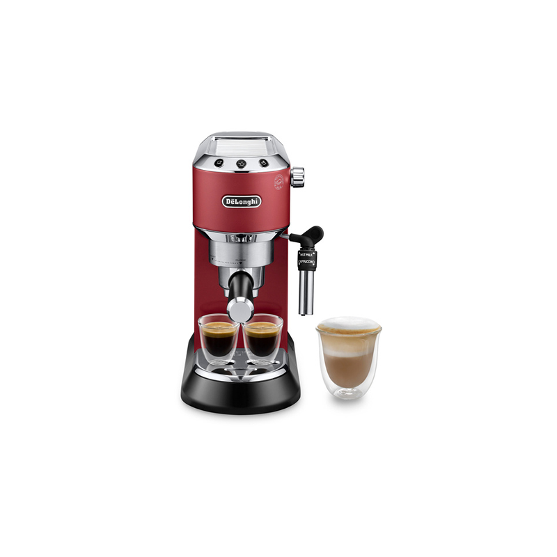 Expresso DELONGHI DEDICA EC695.R ROUGE Expresso DELONGHI DEDICA EC695.R ROUGE