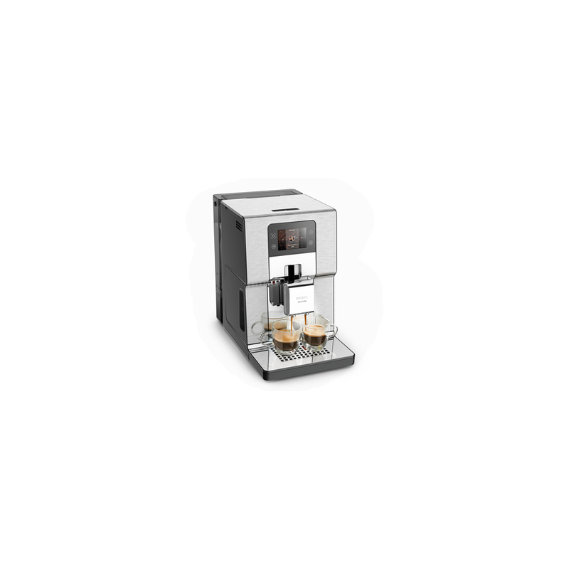 Espresso con molinillo KRUPS INTUITION EXPERIENCE + YY5058FD PLATA/METAL