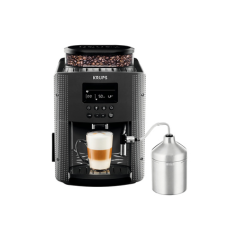 Expresso avec broyeur KRUPS YY4539FD ESSENTIAL GRISE AVEC MOUSSEUR