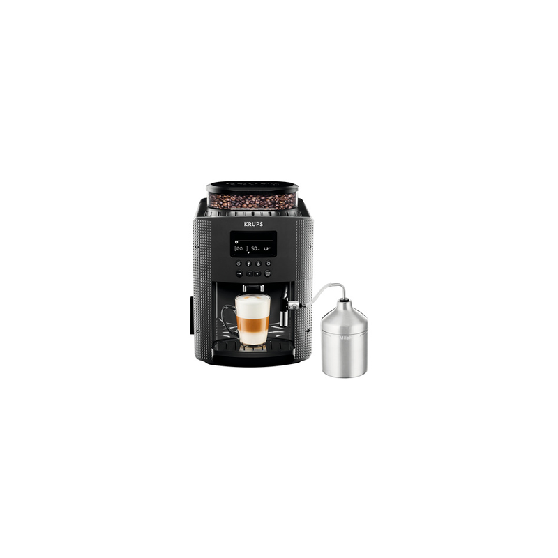 Espresso con molinillo KRUPS YY4539FD ESSENTIAL GRIS CON VAPORIZADOR