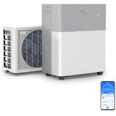 Midea Portasplit - Pompe à chaleur mobile - Refroidissement A++/chauffage A+, 12 000 BTU 3,5 kW -