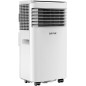 OKYUK Climatiseur mobile 7000 BTU avec tuyau d'évacuation | Climatiseur mobile 4 en 1 | Fonctionnement silencieux OKYUK Climatiseur mobile 7000 BTU avec tuyau d'évacuation | Climatiseur mobile 4 en 1 | Fonctionnement silencieux