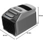 Climatiseur portable EcoFlow WAVE 3, refroidissement 6100 BTU, chauffage 6800 BTU, charge rapide 1000W