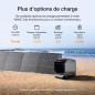 Climatiseur portable EcoFlow WAVE 3, refroidissement 6100 BTU, chauffage 6800 BTU, charge rapide 1000W