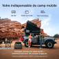 Climatiseur portable EcoFlow WAVE 3, refroidissement 6100 BTU, chauffage 6800 BTU, charge rapide 1000W