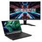 Gigabyte Aero 15 OLED YD-73FR624SP + 27" Gigabyte G27QC A Monitor
