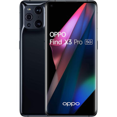 Oppo Find X3 Pro 5G Noir - 256 Go - 12 Go