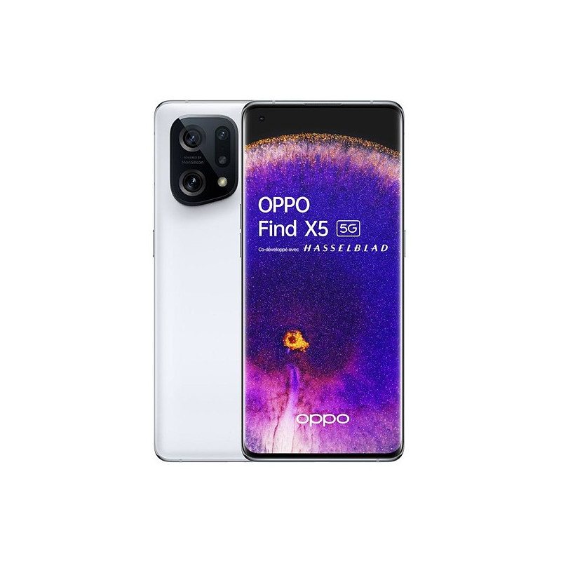 Oppo Find X5 5G Blanc - 256 Go - 8 Go