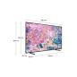 TV SAMSUNG QLED QE43Q68B 4K UHD 43'' 2022 Noir TV SAMSUNG QLED QE43Q68B 4K UHD 43'' 2022 Noir