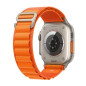 Apple Watch Ultra + Cellular, caja de titanio de 49 mm con hebilla naranja alpina tamaño M Apple Watch Ultra + Cellular, caja de titanio de 49 mm con hebilla naranja alpina tamaño M