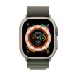 Apple Watch Ultra + Cellular, boîtier Titane 49mm avec Boucle Alpine Vert Taille M Apple Watch Ultra + Cellular, boîtier Titane 49mm avec Boucle Alpine Vert Taille M