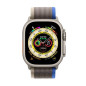 Apple Watch Ultra + Cellular, caja de titanio de 49 mm con hebilla azul / gris Trail tamaño M / L Apple Watch Ultra + Cellular, caja de titanio de 49 mm con hebilla azul / gris Trail tamaño M / L