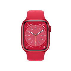 Apple Watch Series 8 GPS, boîtier Aluminium (PRODUCT)RED 45mm avec Bracelet (PRODUCT)RED