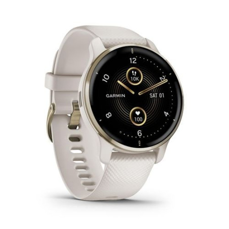Garmin Venu 2 Plus Beige 43 mm con correa marfil