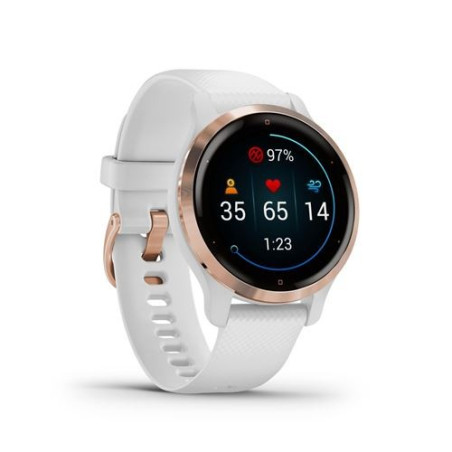 Garmin Collection Venu 2S Oro Rosa con Correa Blanca