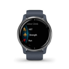 Garmin Collection Venu 2 Argent avec bracelet Bleu