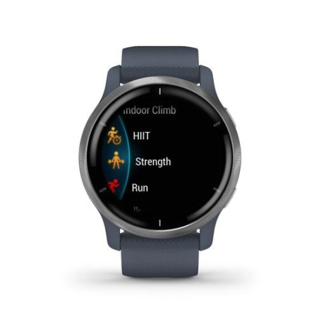 Garmin Collection Venu 2 Argent avec bracelet Bleu